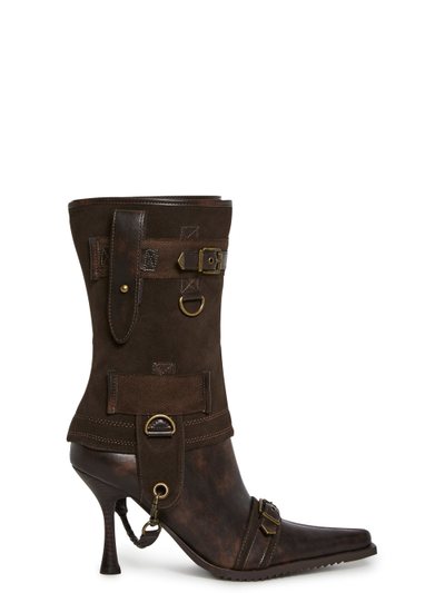 Dollskill Ego Two Piece Heeled Boots