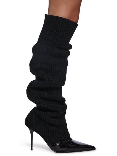 Dolls Kill Hot Shot Knit Heeled Boots