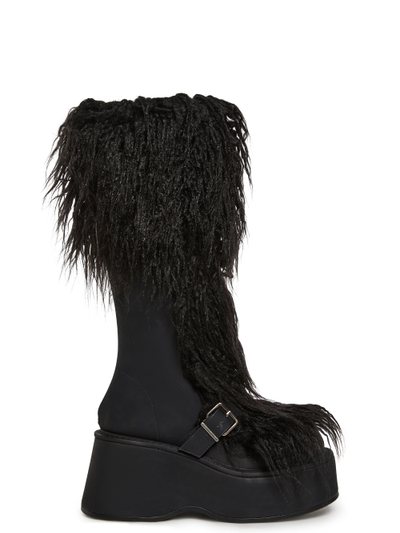 Dollskill For Good Faux Fur Boots - Black