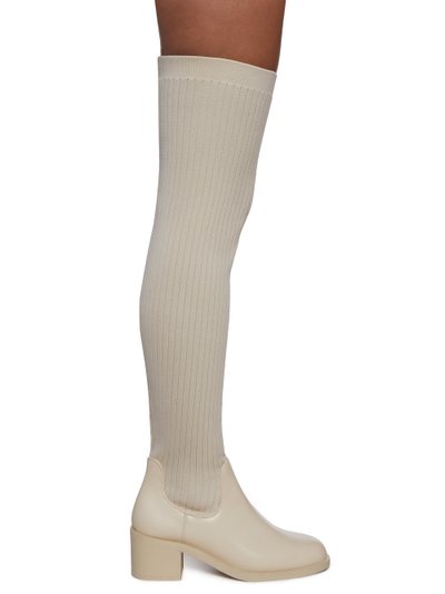 Dollskill Total Rizz Knee High Boots - Off White