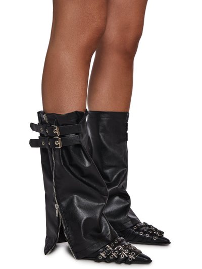 Dollskill Music Drop Double Buckle Leg Warmers