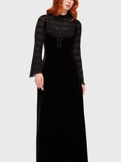 Killstar Veil Of Ashes Underbust Maxi Dress