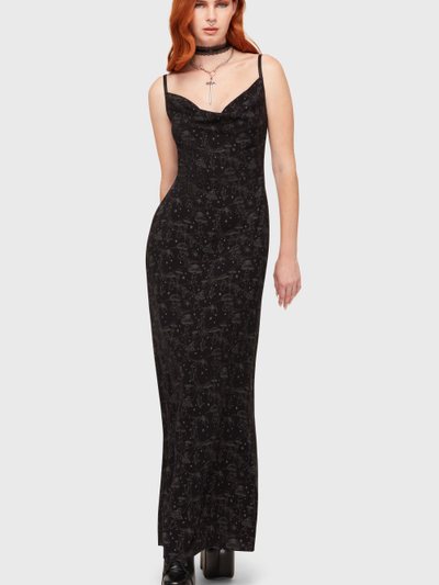 Killstar Garden Of Venom Maxi Dress