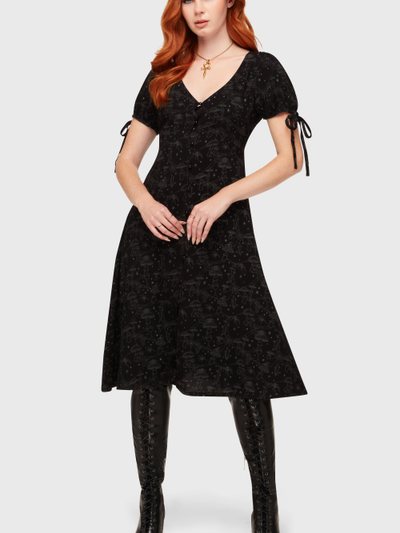 Killstar Garden Of Venom Midi Dress