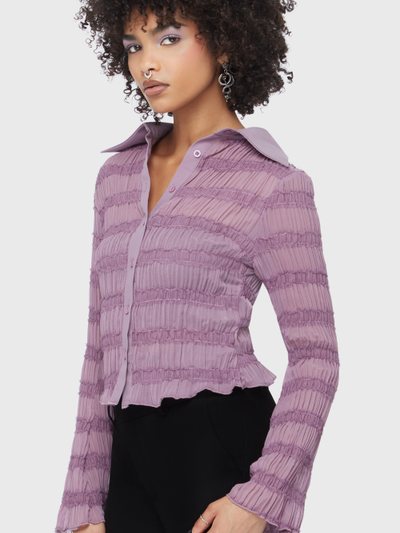 Killstar Fallen Light Top [Mauve]