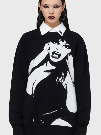 Killstar Elvira Mistress Of The Dark Sweater