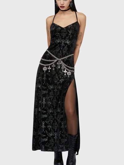 Killstar Yours Cruelly Maxi Dress