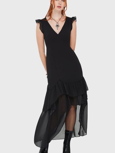 Killstar Misty Hollow Midi Dress