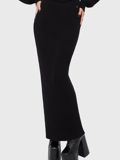 Killstar Belinda's Woe Maxi Skirt [Black]