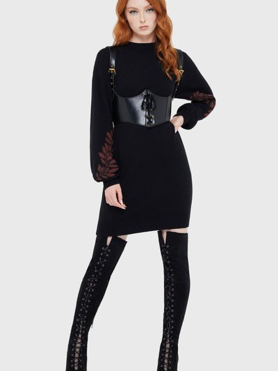 Killstar Thornwoven Sweater Dress