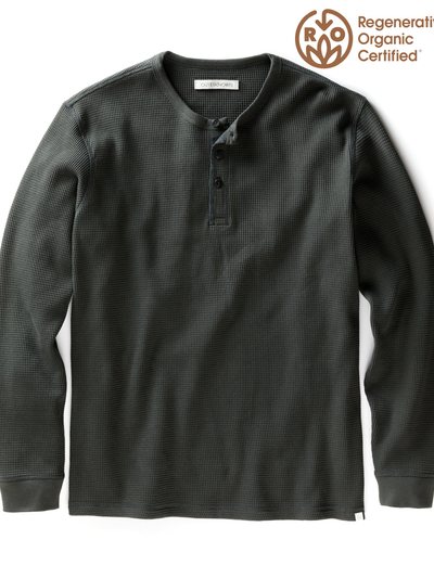 Outerknown Maritime Waffle Henley - Outerworn
