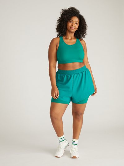 Universalstandard Rebel Active Shorts - Aventurine