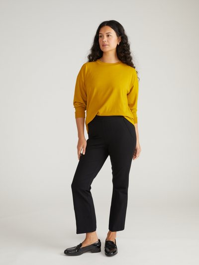 Universalstandard Long Sleeve Relaxed Tee - Mustard