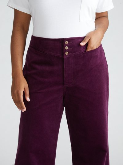 Universalstandard Charlie High Rise Sailor Cords - Gamay