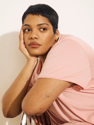Universalstandard Pima Cotton Lounge Tee - Pink