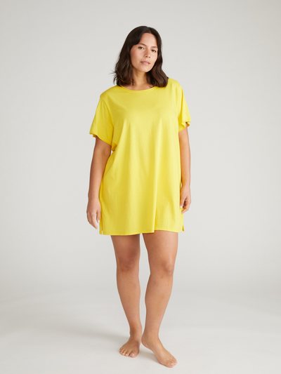 Universalstandard Pima Cotton Lounge Tee - Yellow