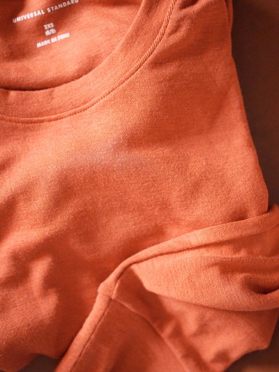 Universalstandard TravelKnit Sweatshirt - Warm Russet
