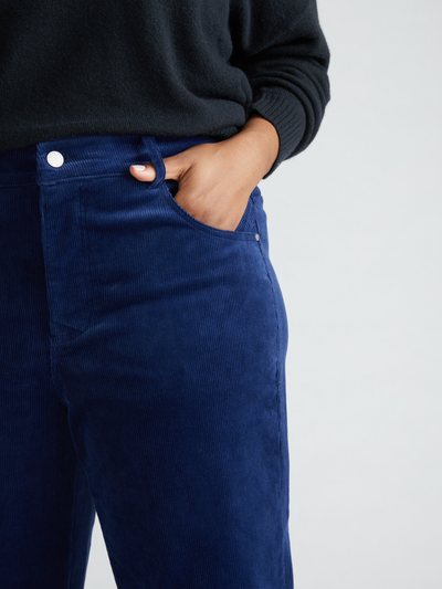 Universalstandard Cassidy High Rise Straight Corduroy Pants - Cenote
