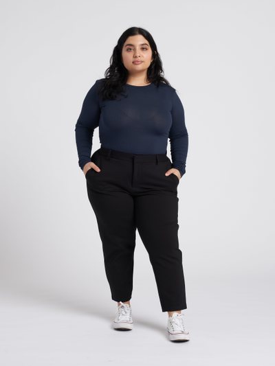 Universalstandard Petite Cigarette Pants - Black