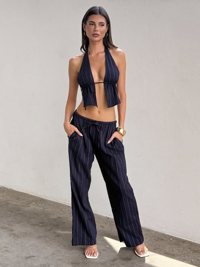 Tigermist LAINEY PANT - NAVY PINSTRIPE