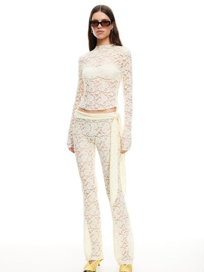 Lionessfashion BUTTERFLY PANT - LEMONTINI LACE