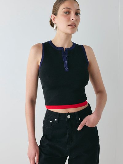 Vergegirl Brooklyn Knit Top Black