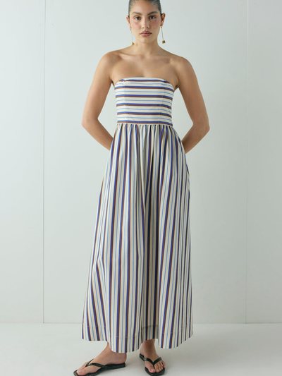 Vergegirl Sylvie Midi Dress Stripe