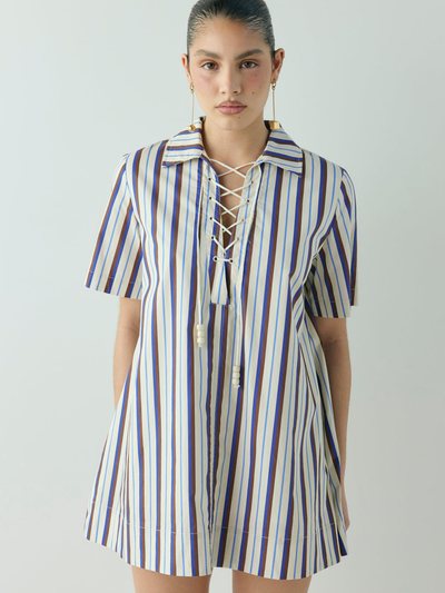Vergegirl Zippora Mini Dress Stripe