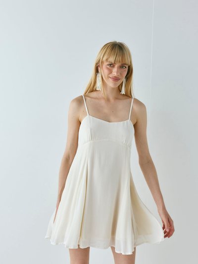 Vergegirl Laina Mini Dress Cream