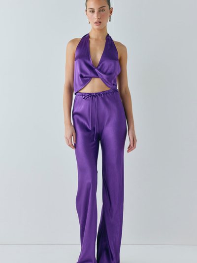 Vergegirl Rae Satin Pants Violet