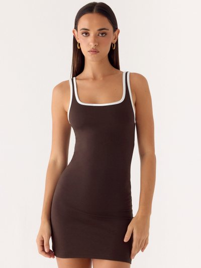 Peppermayo Kayla Mini Dress - Chocolate
