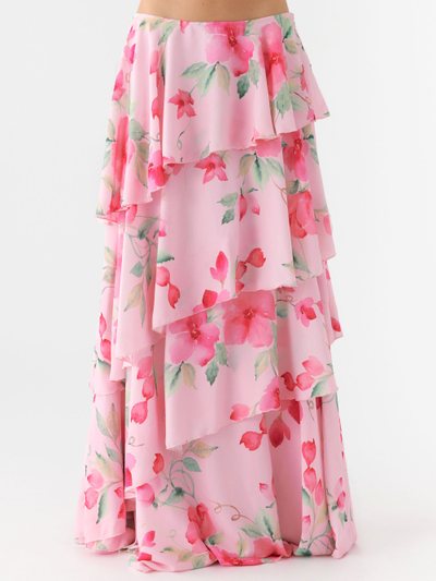 Peppermayo Melody Remedy Tiered Maxi Skirt - Petal Soleil