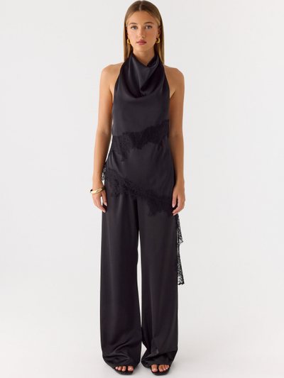 Peppermayo Emilee Cowl Top - Black