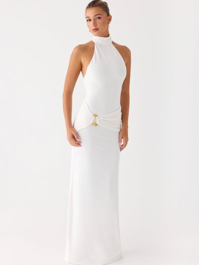 Peppermayo Forever Radiant Maxi Dress - White