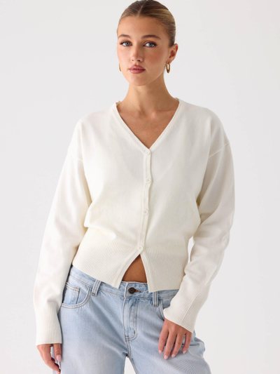 Peppermayo Arthur Knit Cardigan - Ivory