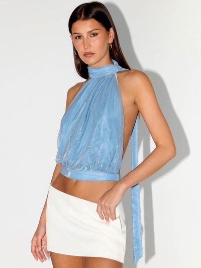 Peppermayo Cantrall Halter Top - Blue