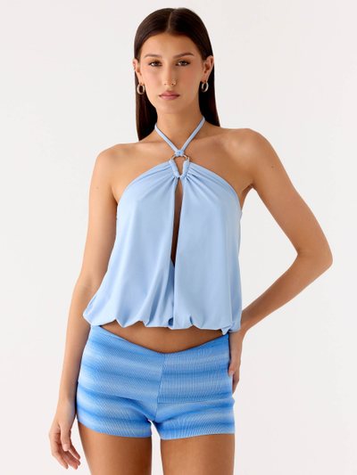 Peppermayo Jisoo Halter Top - Blue