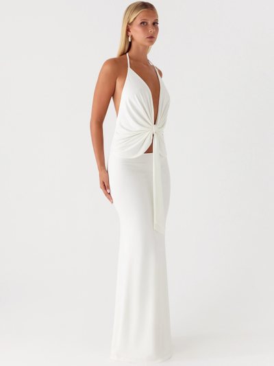 Peppermayo Undercover Maxi Dress - White
