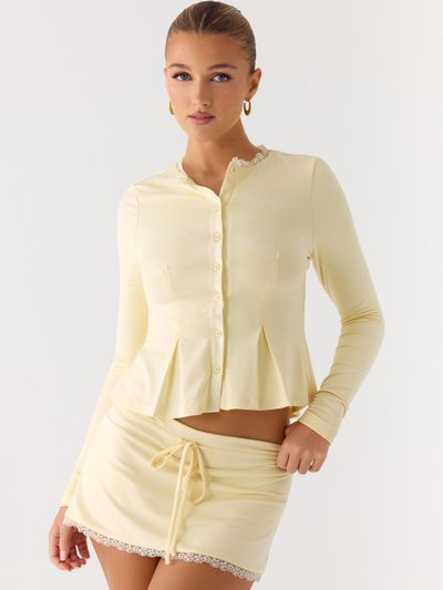 Peppermayo Landon Long Sleeve Top - Butter Yellow