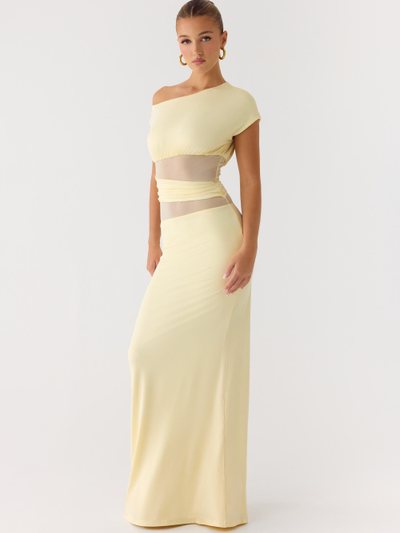 Peppermayo Like Honey Maxi Dress - Butter Yellow