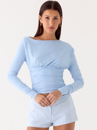 Peppermayo Liana Long Sleeve Top - Blue