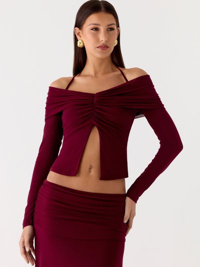 Peppermayo Thorness Long Sleeve Top - Plum