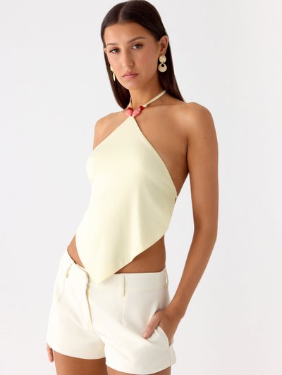 Peppermayo Viona Halter Top - Yellow