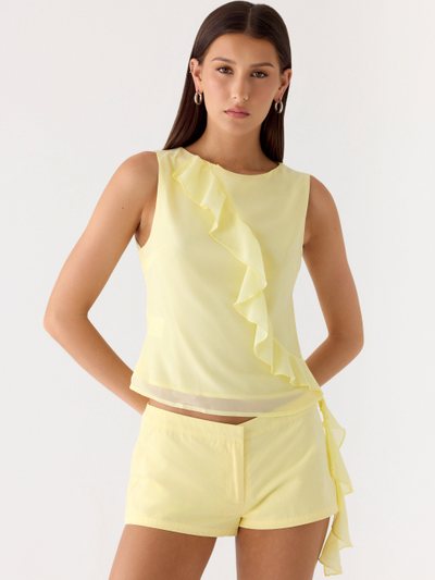 Peppermayo Sun Up Top - Yellow