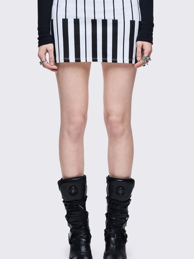 Mingalondon Piano Mini Skirt