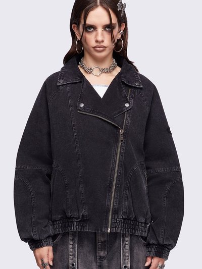Mingalondon Harley Black Bomber Jacket