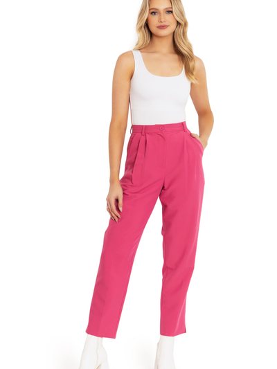 Blackmilkclothing Women In Fuchsia Pants