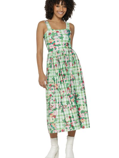 Blackmilkclothing Gingham Applin Evolution Tie the Knot Dress