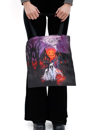 Blackmilkclothing Dream of Halloween Tote Bag