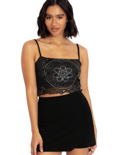 Blackmilkclothing DC-Ometry Sheer Cropped Cami
